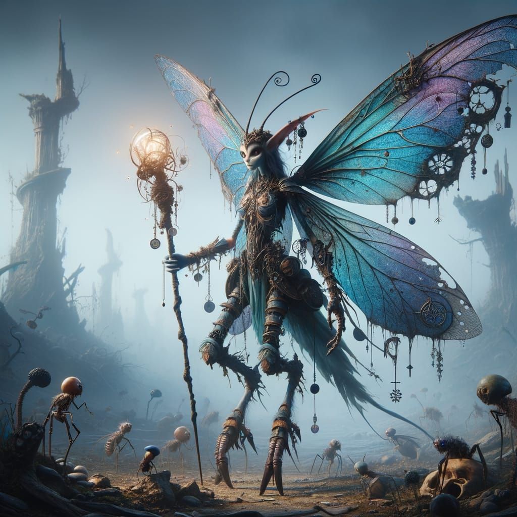 Silax Daggerheart Fairie - Age of Umbra (Umbra-touched)  by @Adventurer of Fantasy Realms