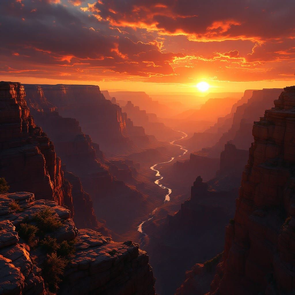 The Grand Canyon  by @Blacklakemermaid