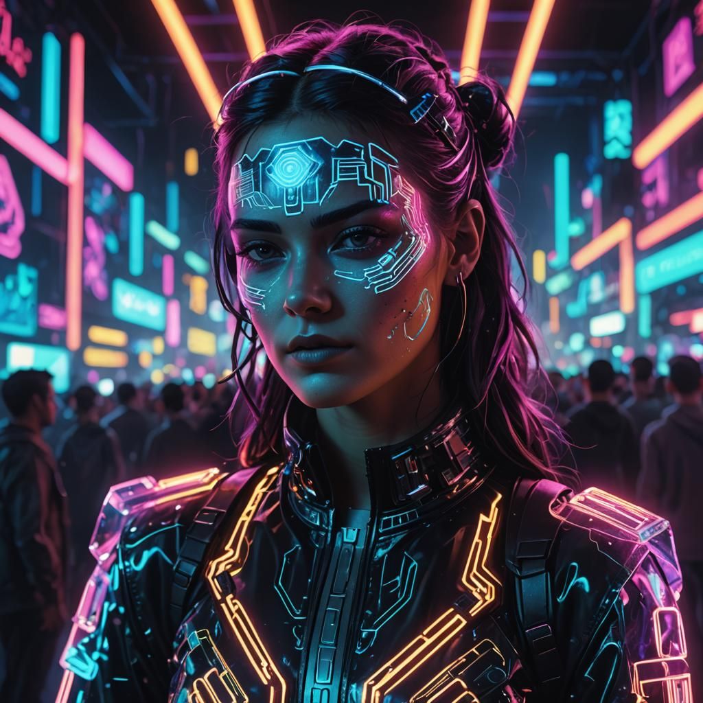Neon wear
