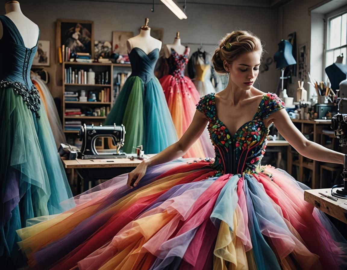 The fashion designer  by @NovemberFox