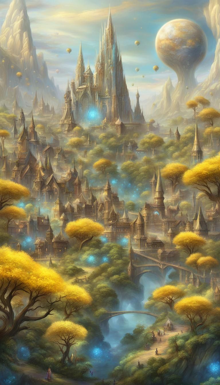 #1⚜️⚜️⚜️⚜️⚜️DANDELION ELVEN VILLAGE BUTTERFLY CITY ⚜️⚜️⚜️⚜️⚜...