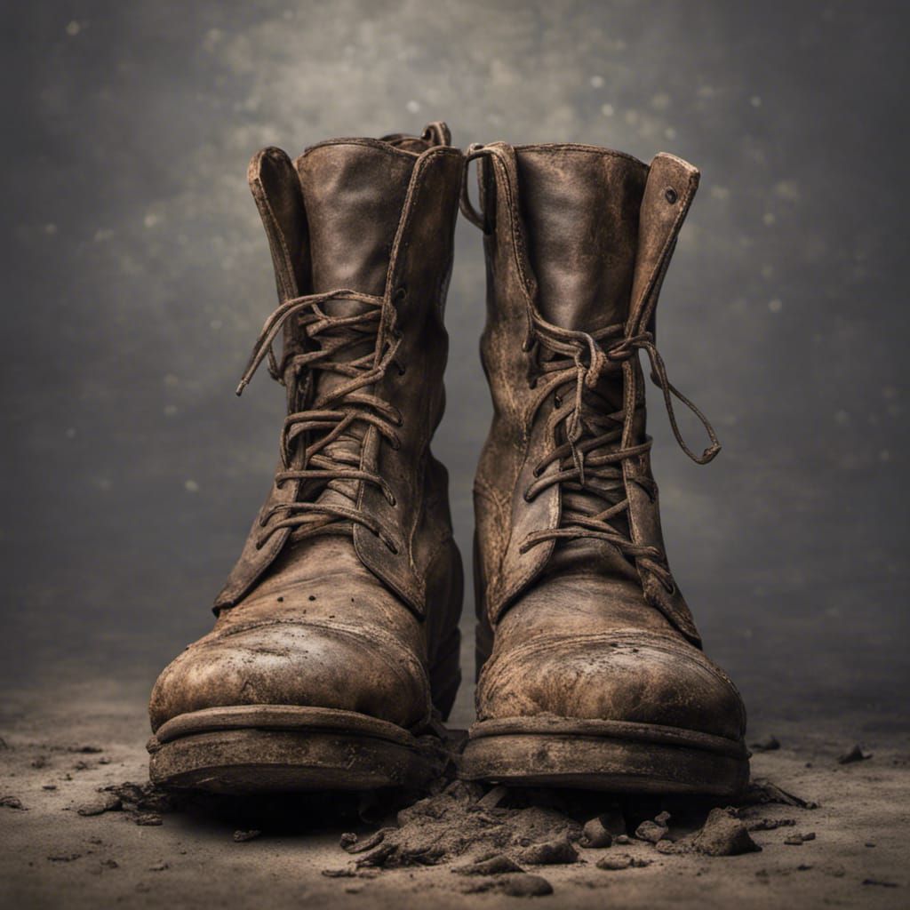 Old Boots - AI Generated Artwork - NightCafe Creator