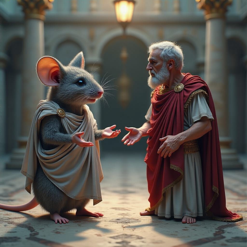 Senator A. Mousis Nannomys Debates M. Tullius Cicero