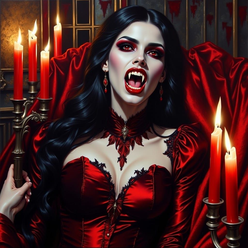 <lora:GothicVampireFlux:1.0> "