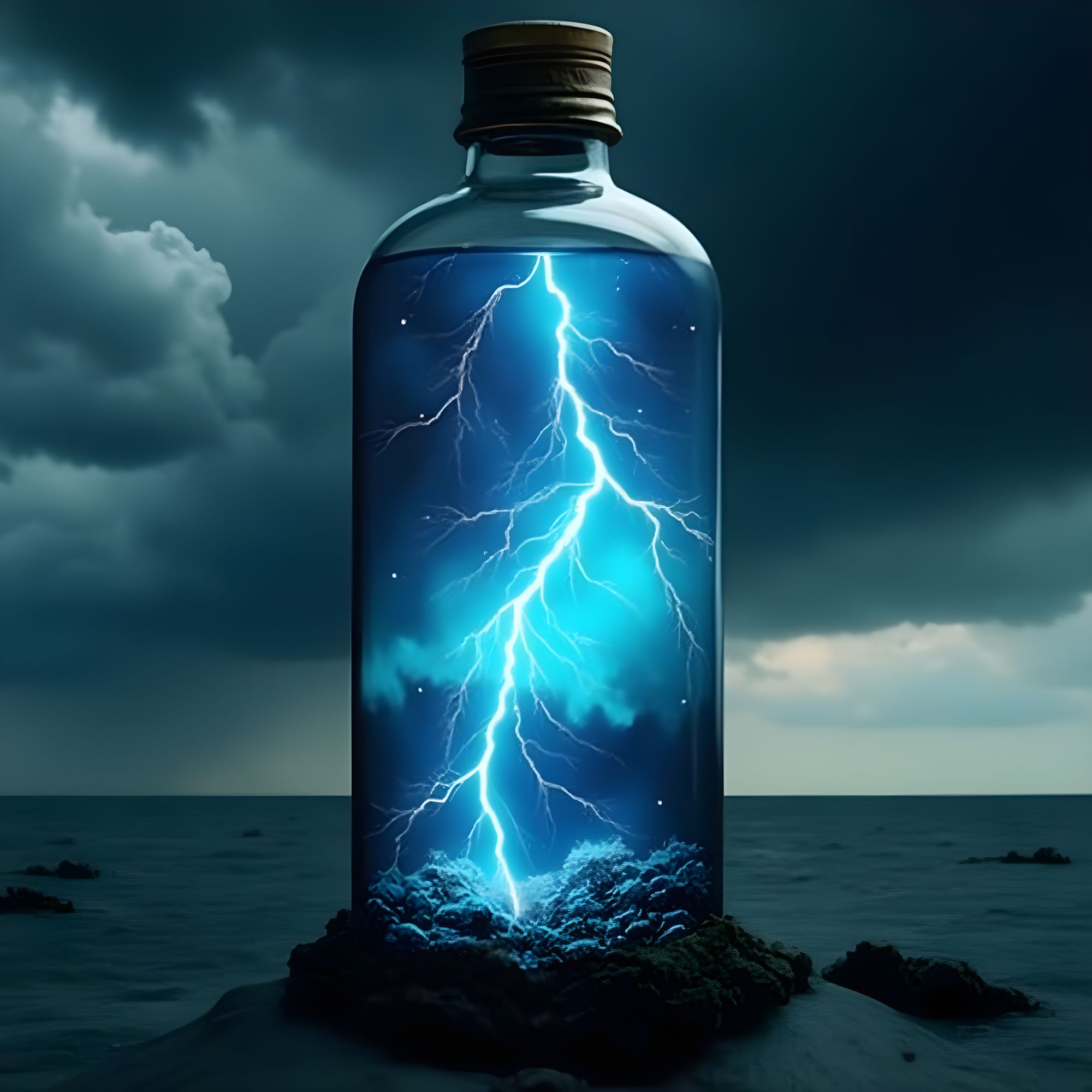Storm in a bottle