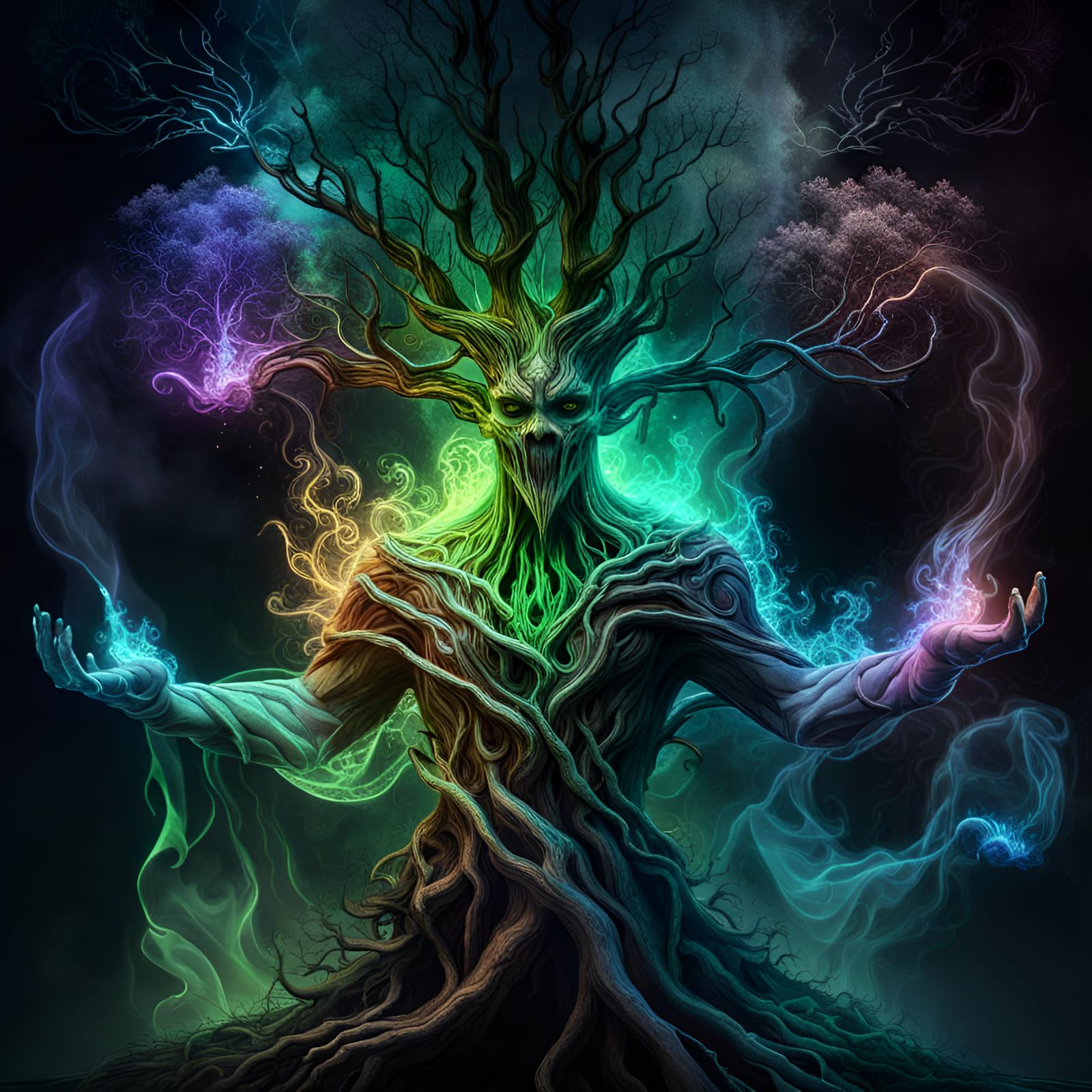 Dark Magic Treebeard  by @Accordance