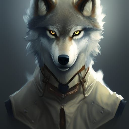 Wolf - AI Generated Artwork - NightCafe Creator