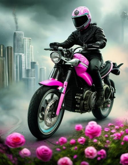 Pink rider