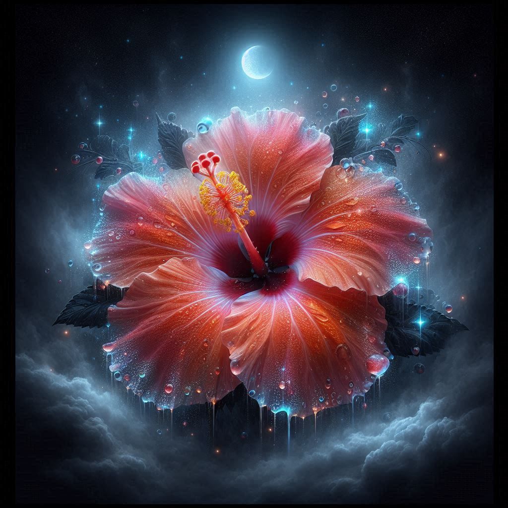 Moonlight Mist Hibiscus