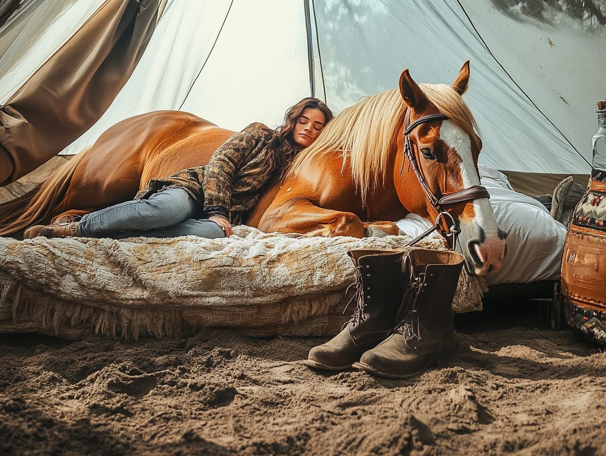 Glamping with my Best Friend