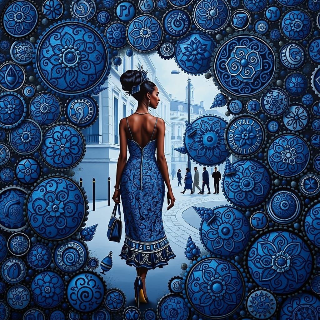 Sophisticated blues  by @Kaydenpat