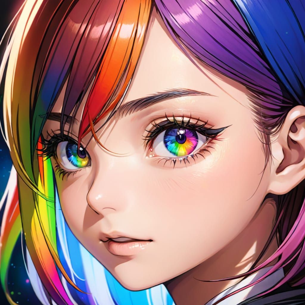 Rainbow Eyes Test
