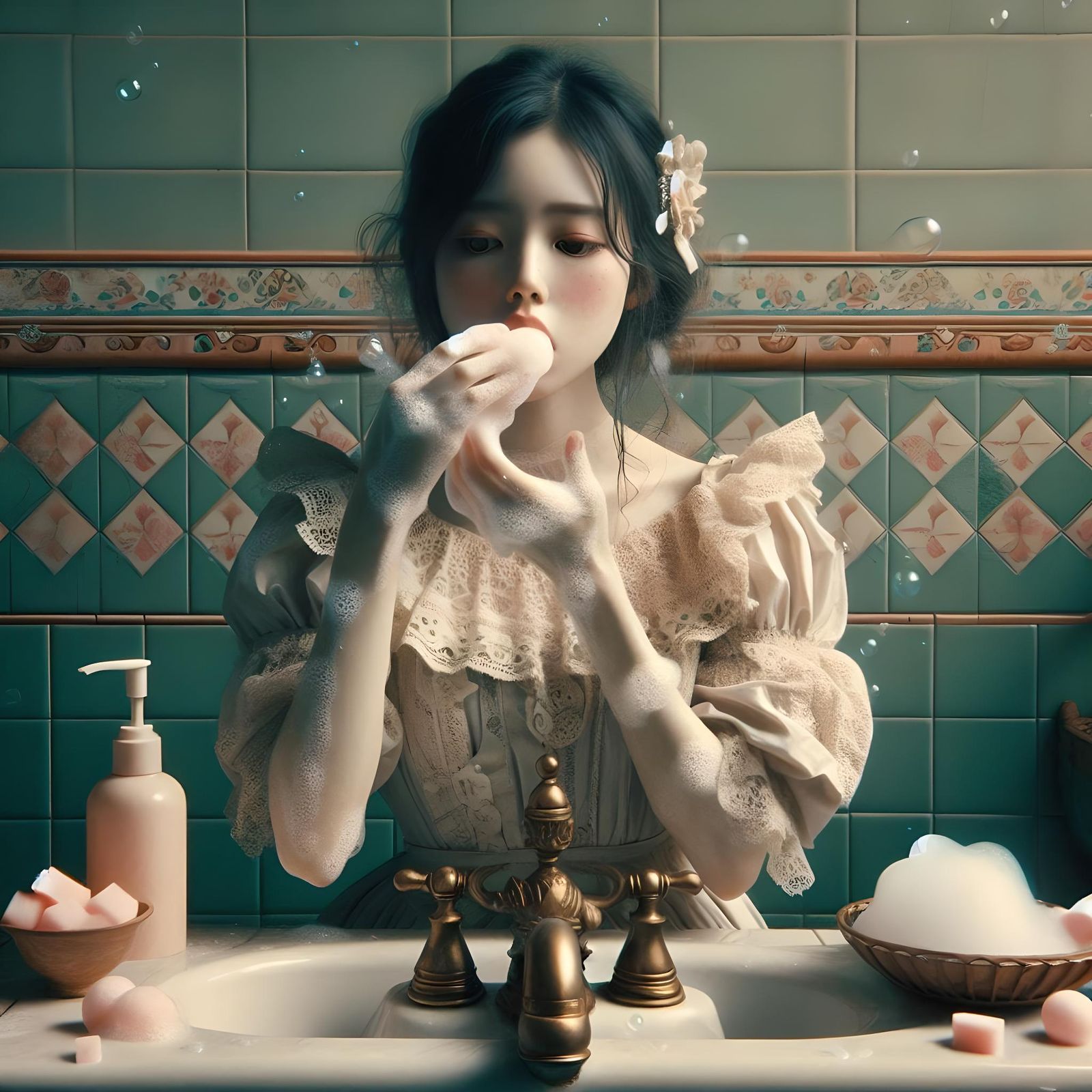 I wish I never spoke, now I gotta wash my mouth out with soap...