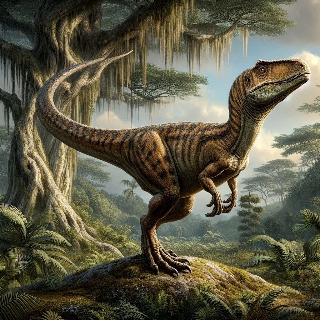 Herrerasaurus  by @Beep