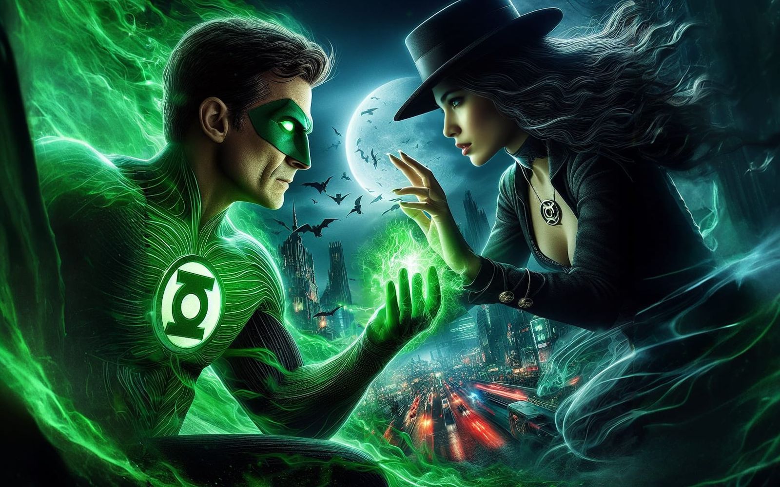 Green Lantern vs Zatanna