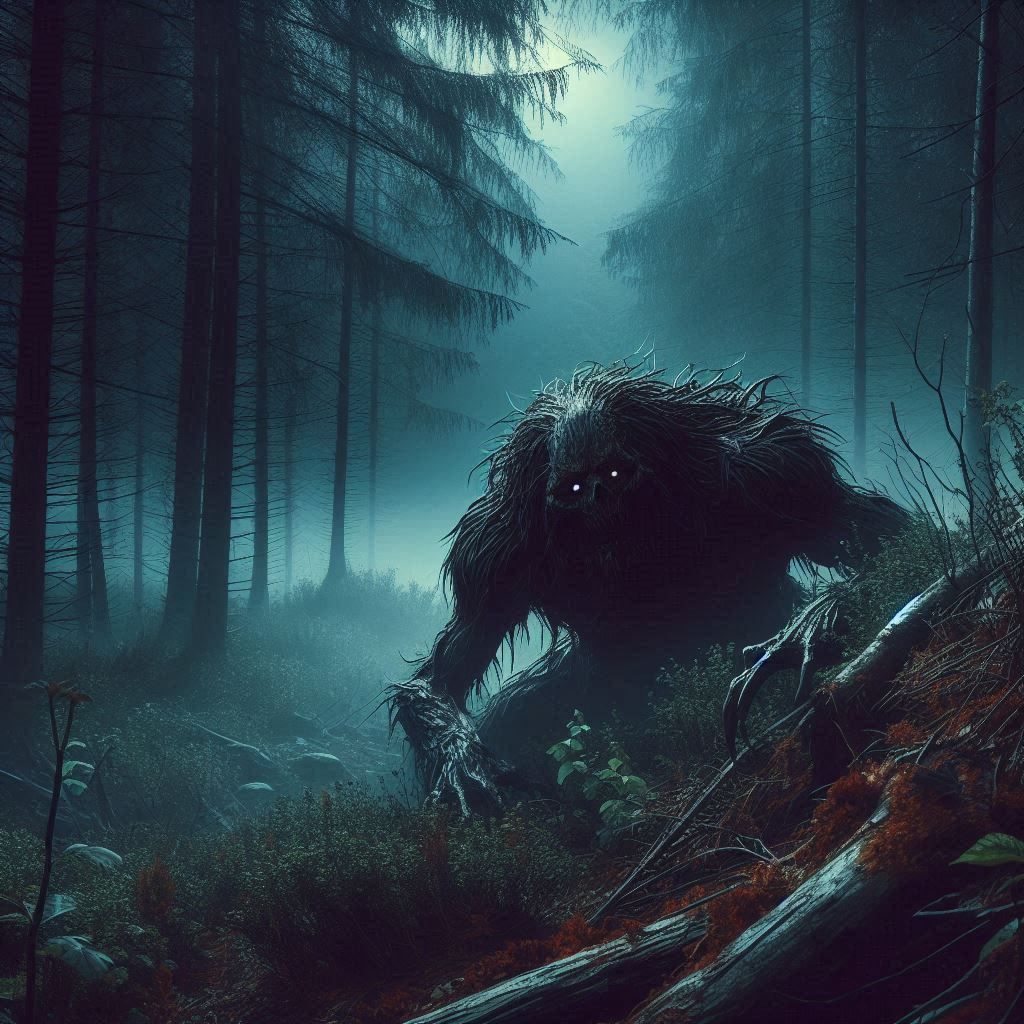 The Unknown in the Forest by the Path Home