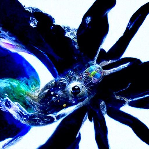 Bubble spider #13 - AI Generated Artwork - NightCafe Creator