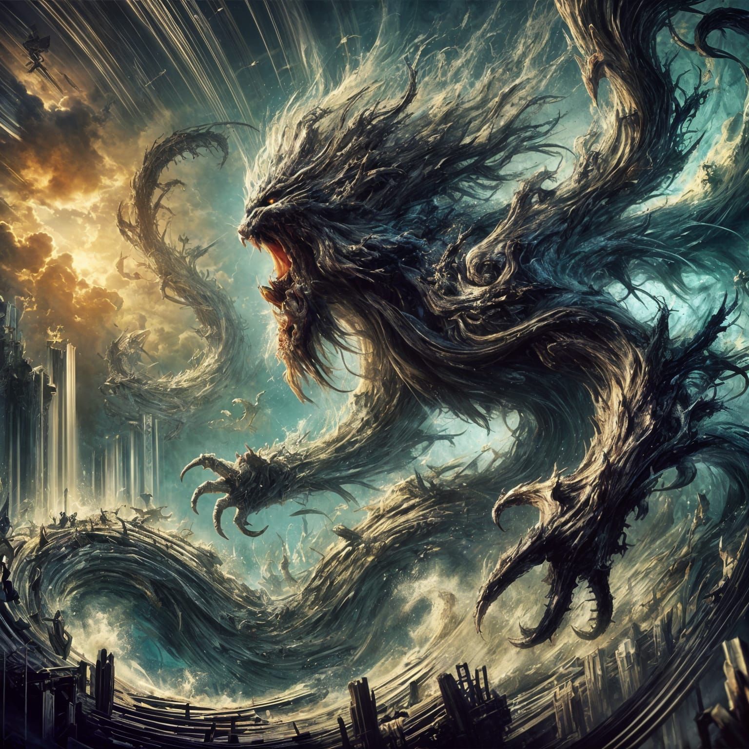 Typhon from greek mythology