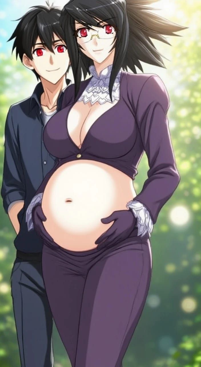 A benevolent human form pregnant Nya/nyarlathotep from the 2...