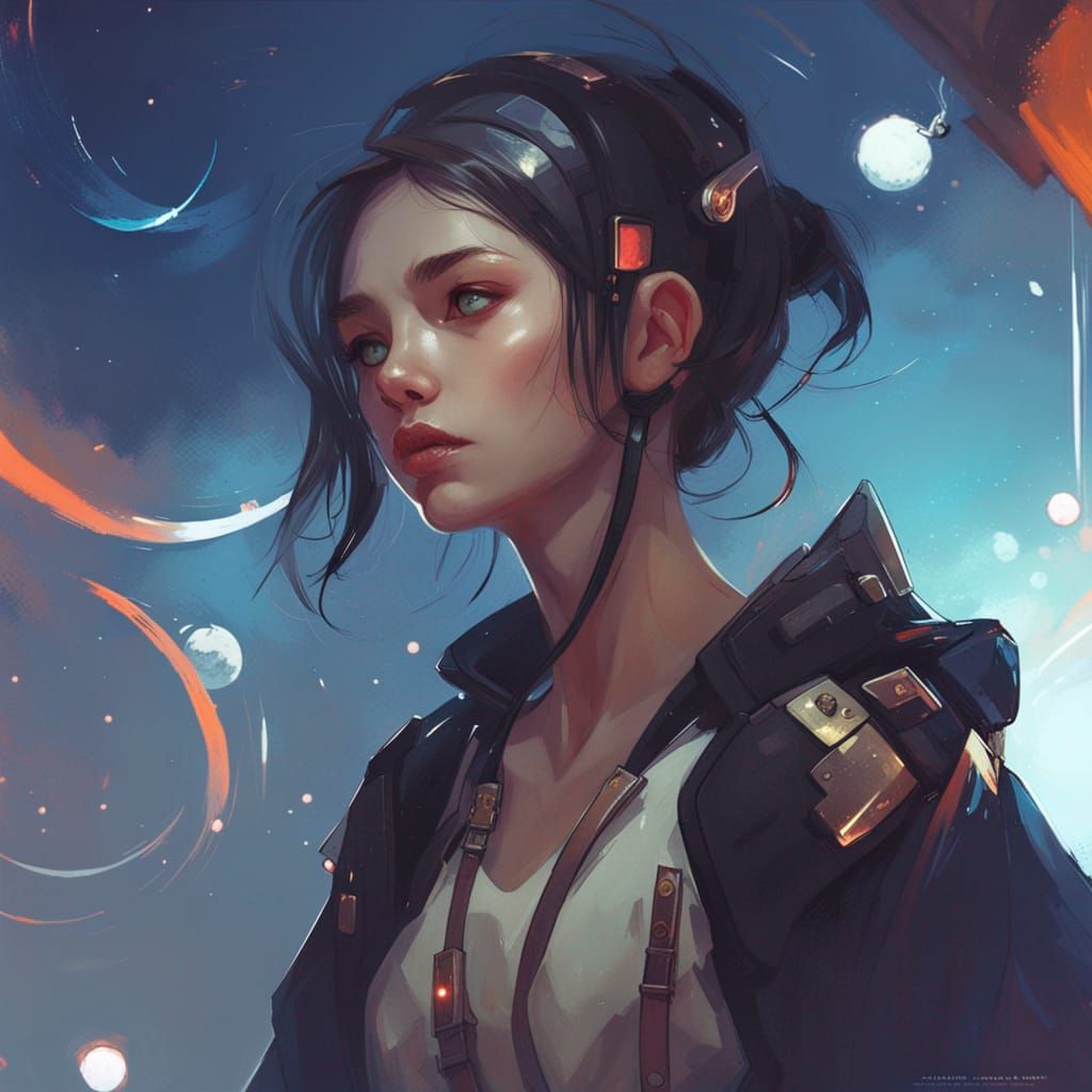 Celestial Valkyrie Interstellar Concept Art