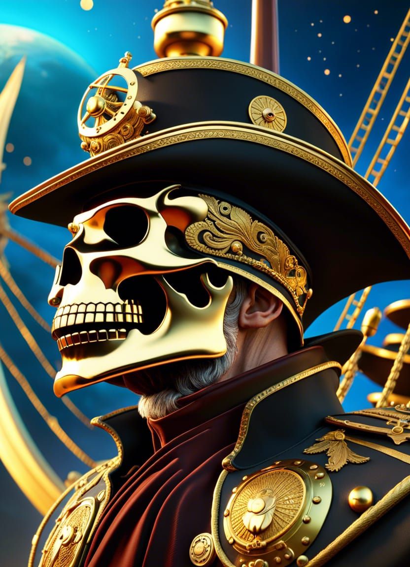 Golden Skulls Captain!
