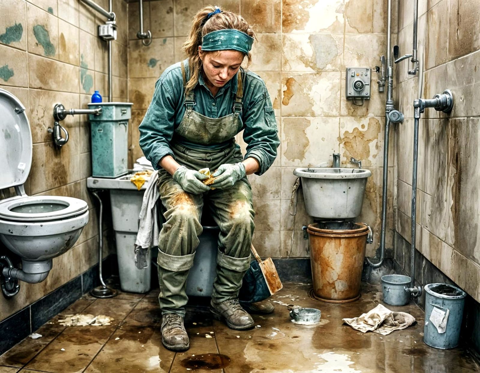 dirty jobs  by @Lennis