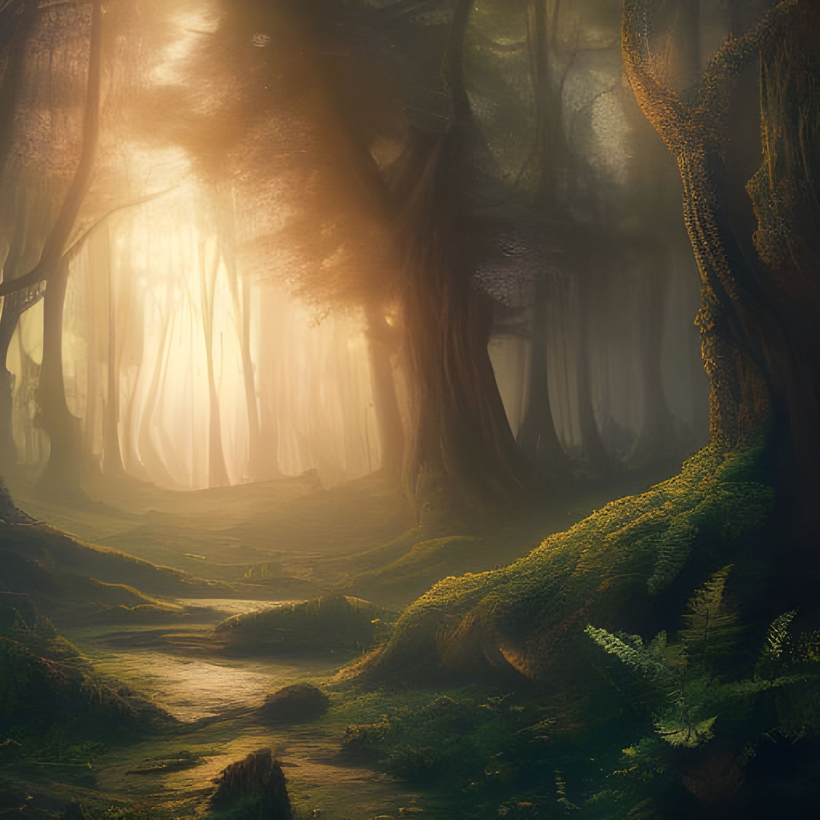 Mystical forest