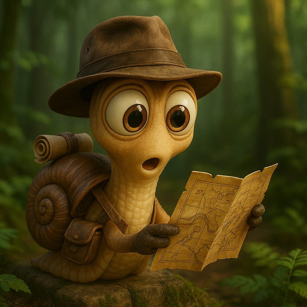 Curious Snail - The Map