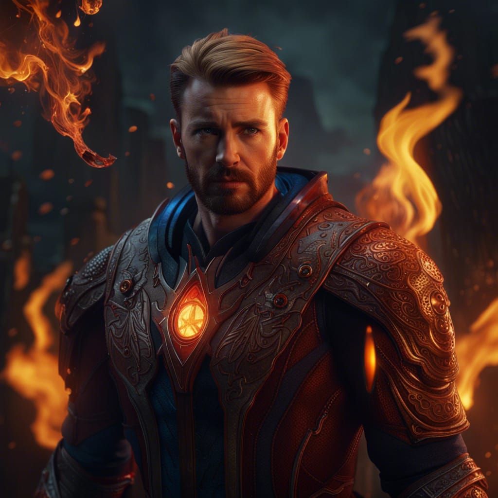 A badass fire warlock