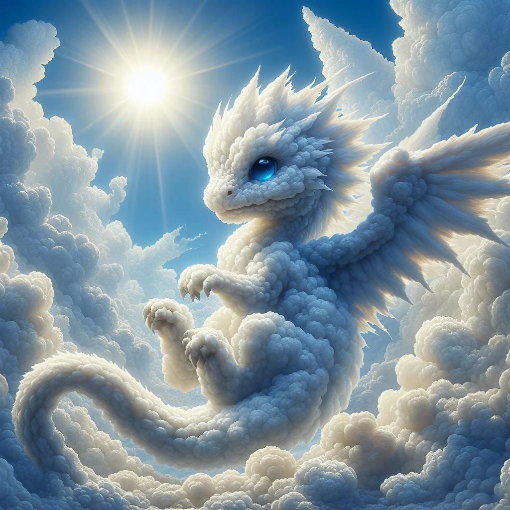 Cloud Baby Dragon