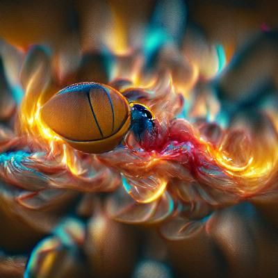 Basketball on fire but better