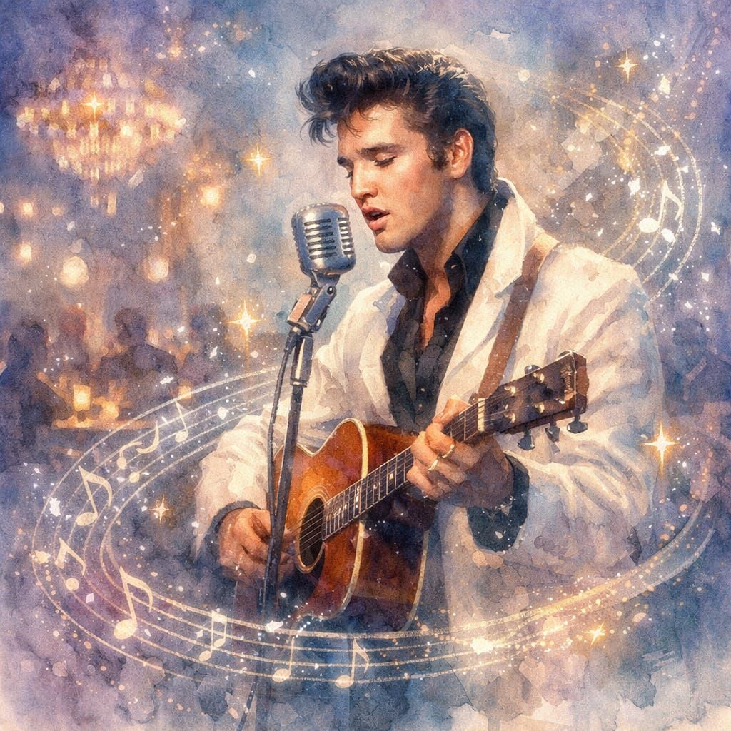 Elvis  by @Jennifer Chandler