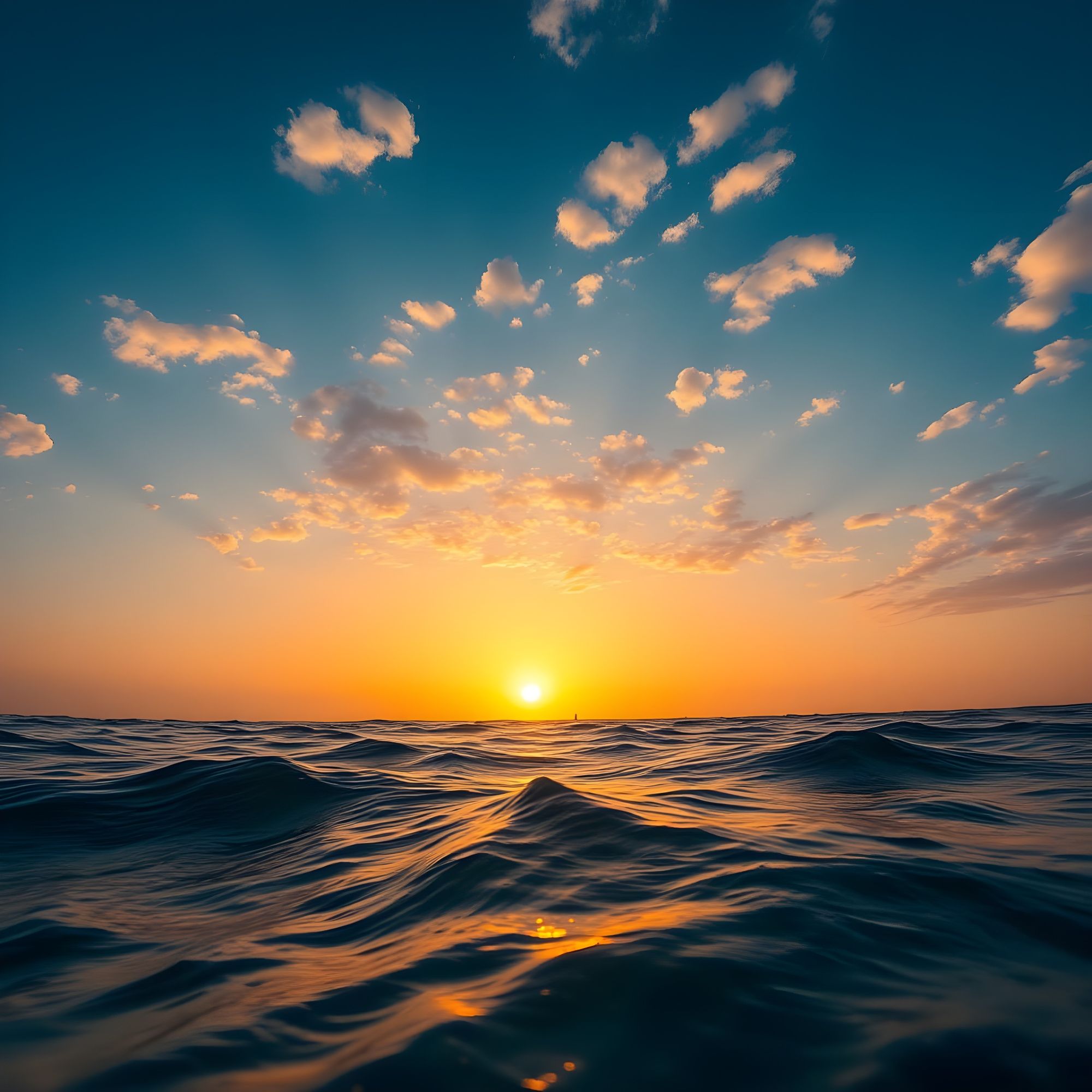 In the middle of the Ocean