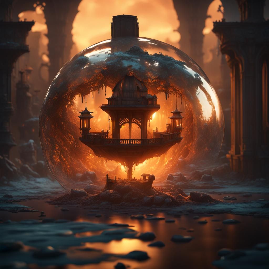 Glowing balls