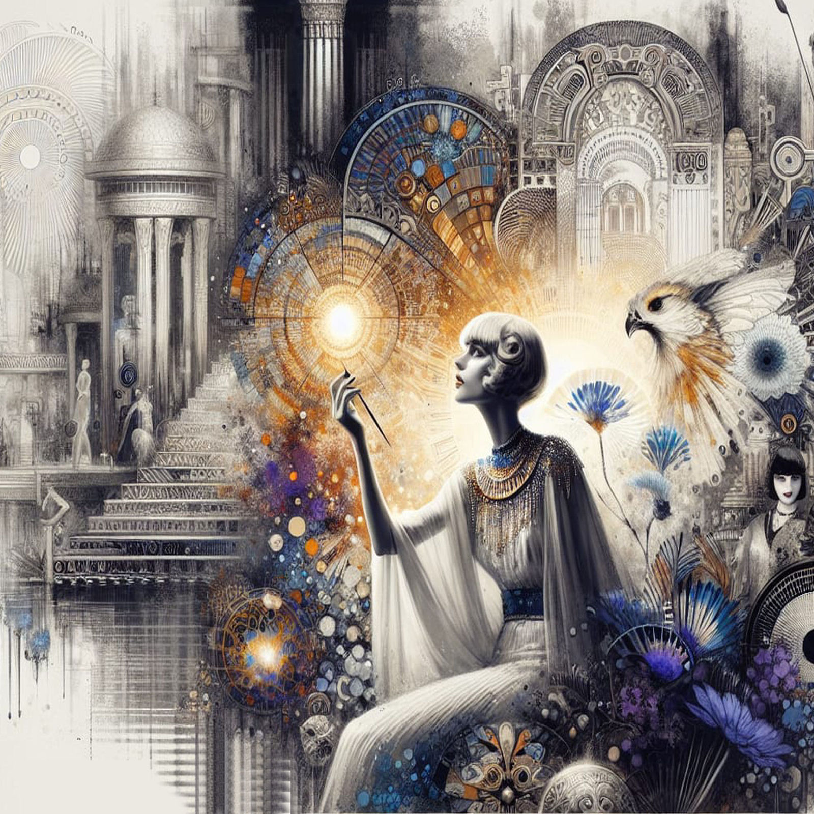 hawk-queen of an ancient realm