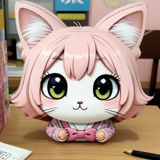 How to manga cat drawing