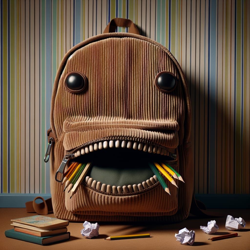 My Backpack Ate My Homework  by @betsy 