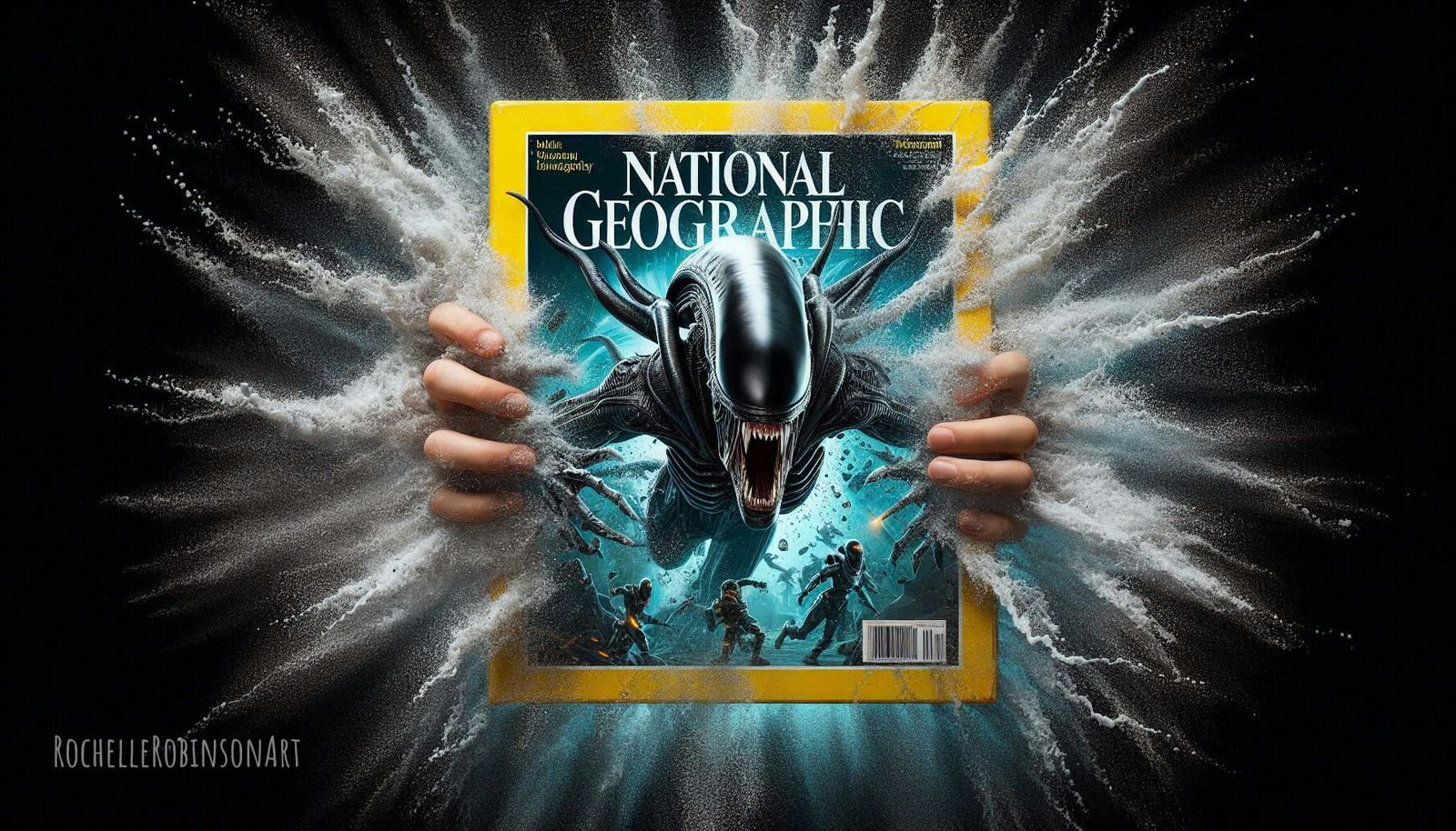 Alien - Magazine Cover Art