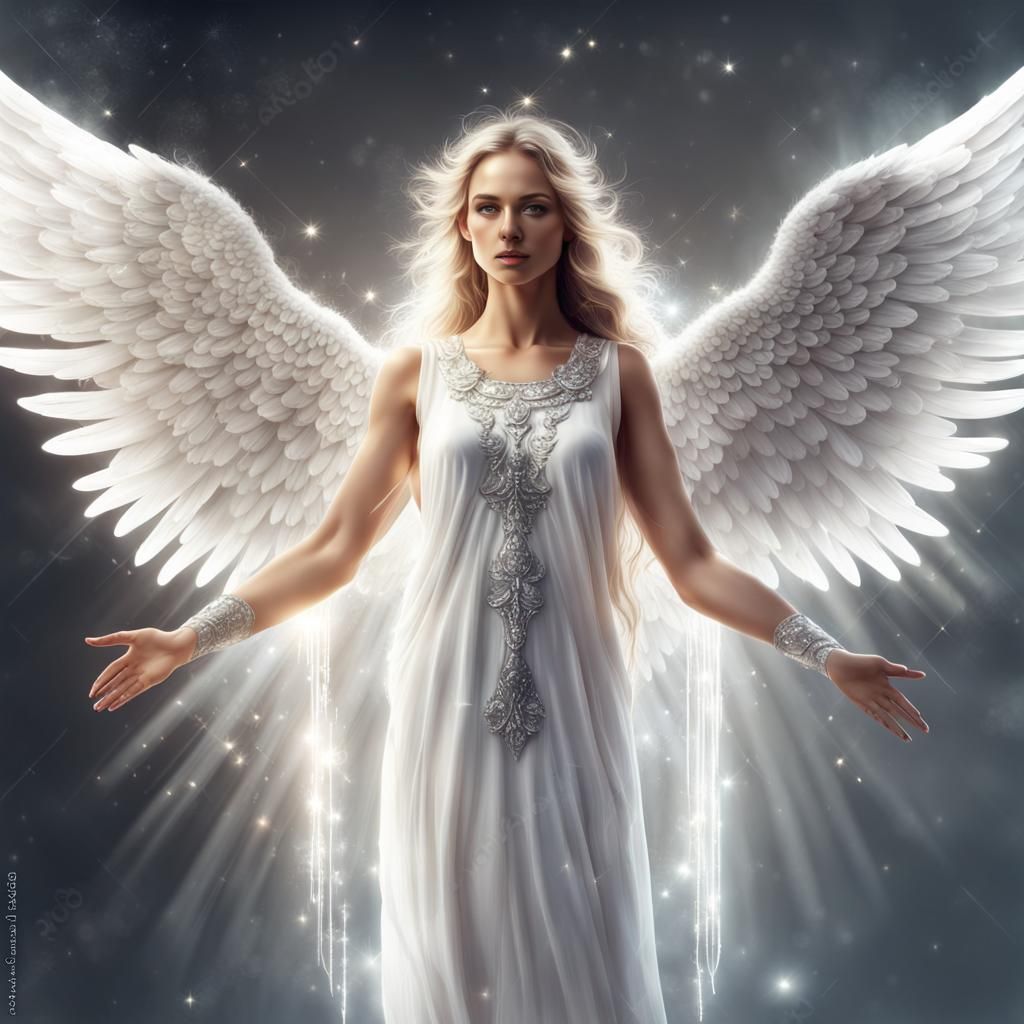 Beautiful and perfect Angel woman. - AI Generated Artwork - NightCafe ...