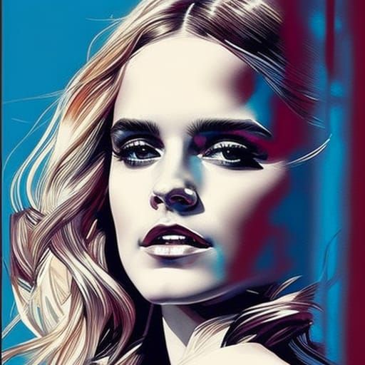 Emma Watson - AI Generated Artwork - NightCafe Creator