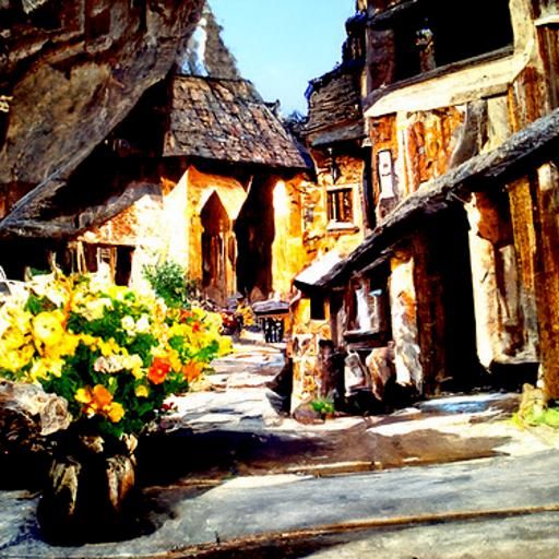 medieval village