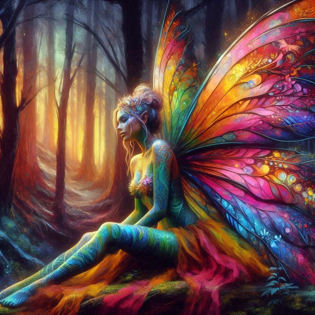 Hada de colores  by @Sandra Al