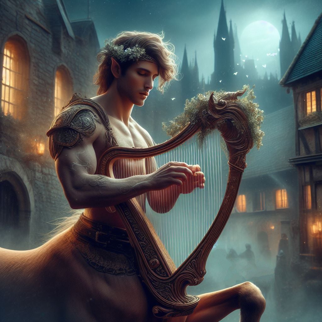 The Centaur Harpist