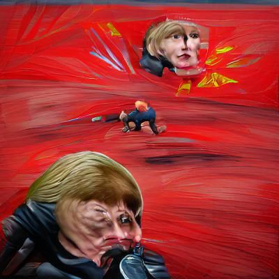 Merkel fights Putin