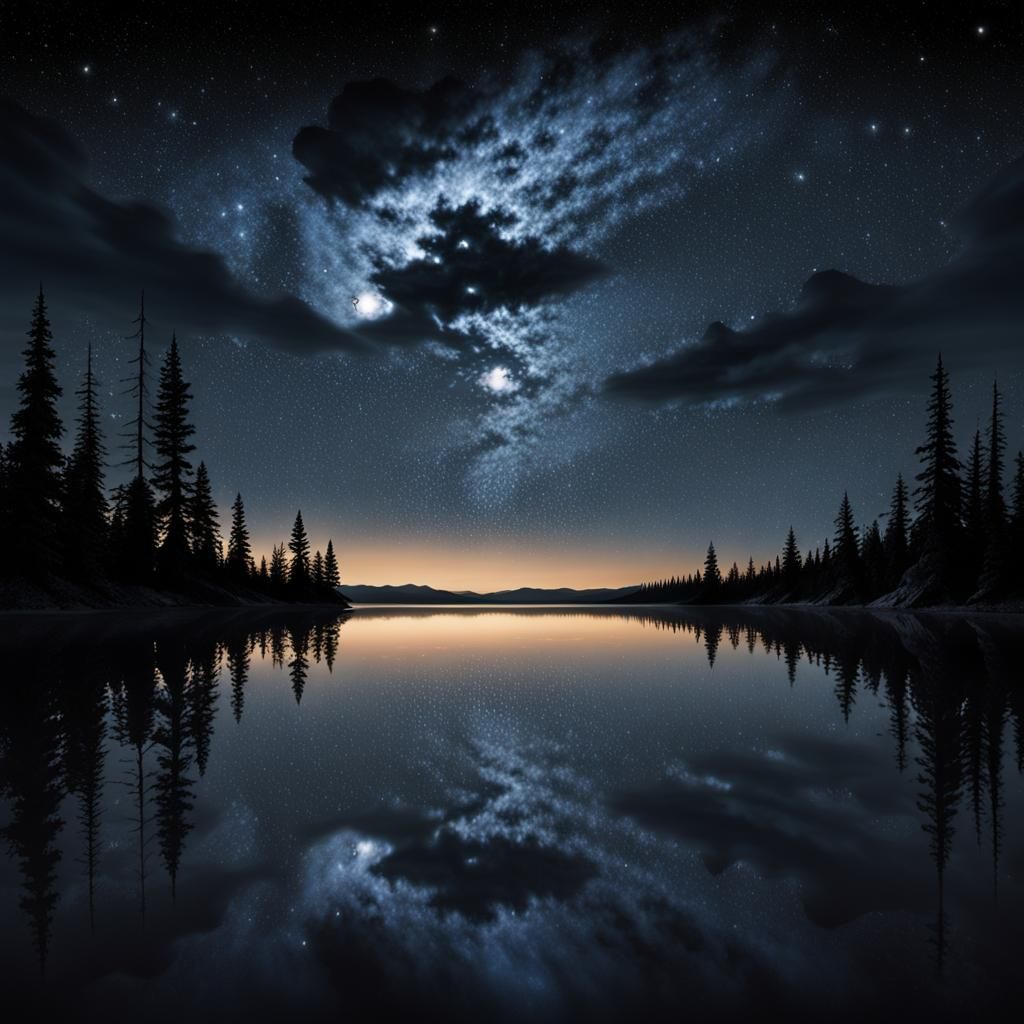 Night sky  by @Cheri Sola