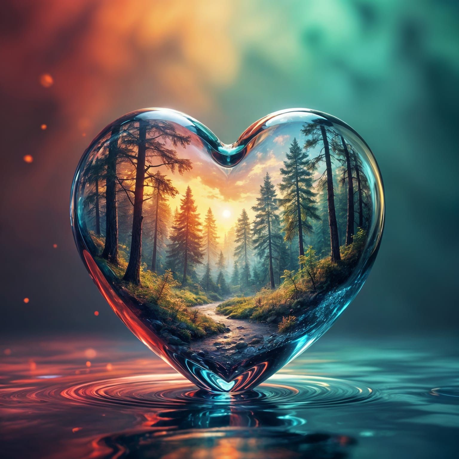 The Heart of the Forest  by @undefined