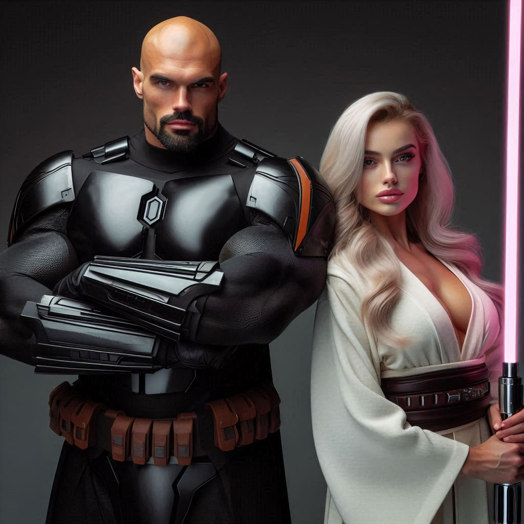 Jarro Vhett and Gwen Tillion