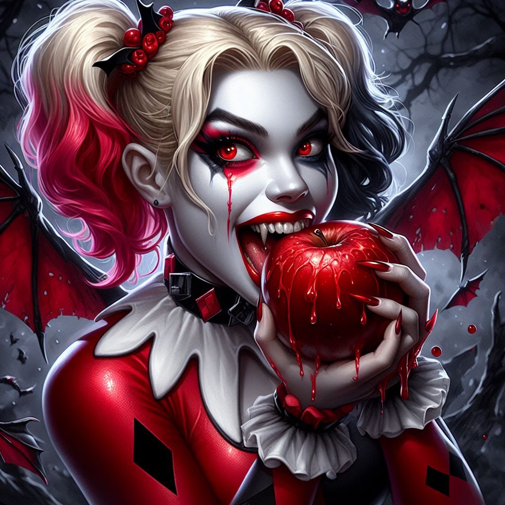 Vampire Harley Quinn