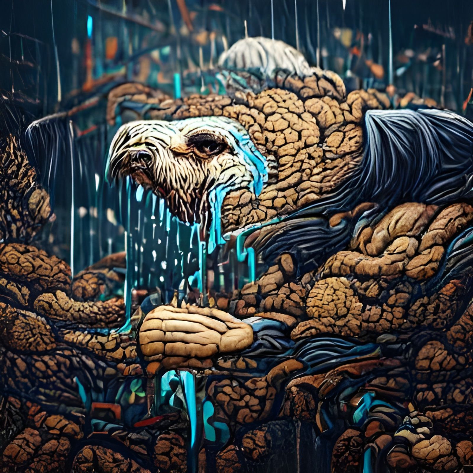 It's raining diarrhea
