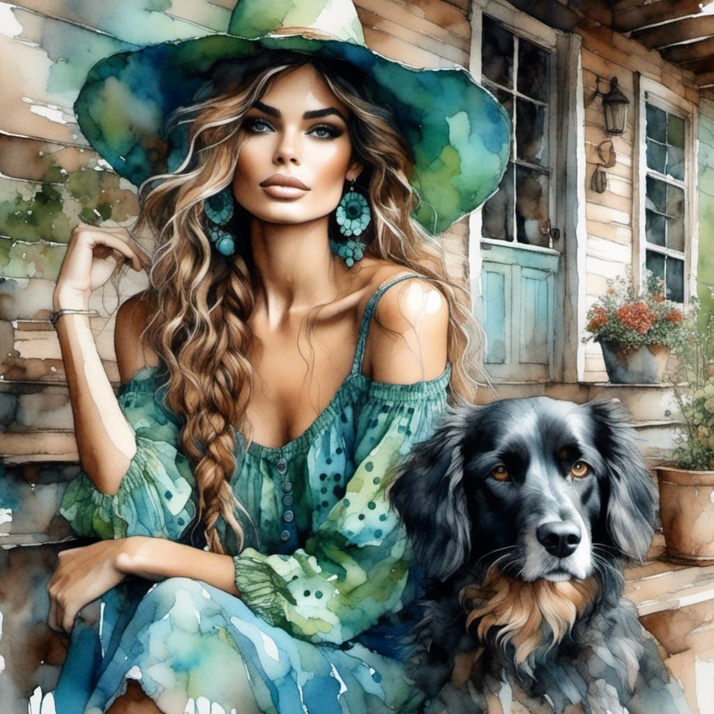 <lora:Watercolor Painting:1.0> 